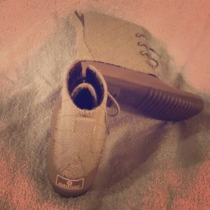 Marley Lilly duck boots tan size 7